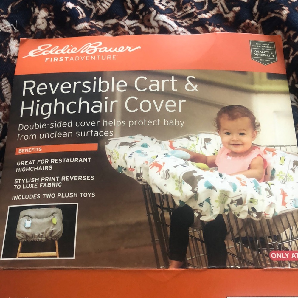 Reversible Cart & Highchair Cover